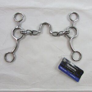 Equisential Professional's Choice Chain Port Long Gag Bit EQB-410